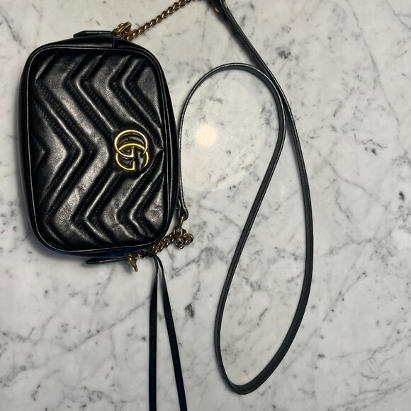 Authentic Gucci Marmont Small Shoulder Bag - Picture 7 of 16